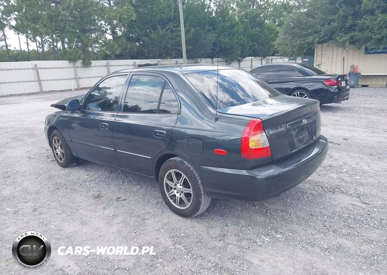 2002 Hyundai Accent Gl VIN:KMHCG45C42U398890 - 3