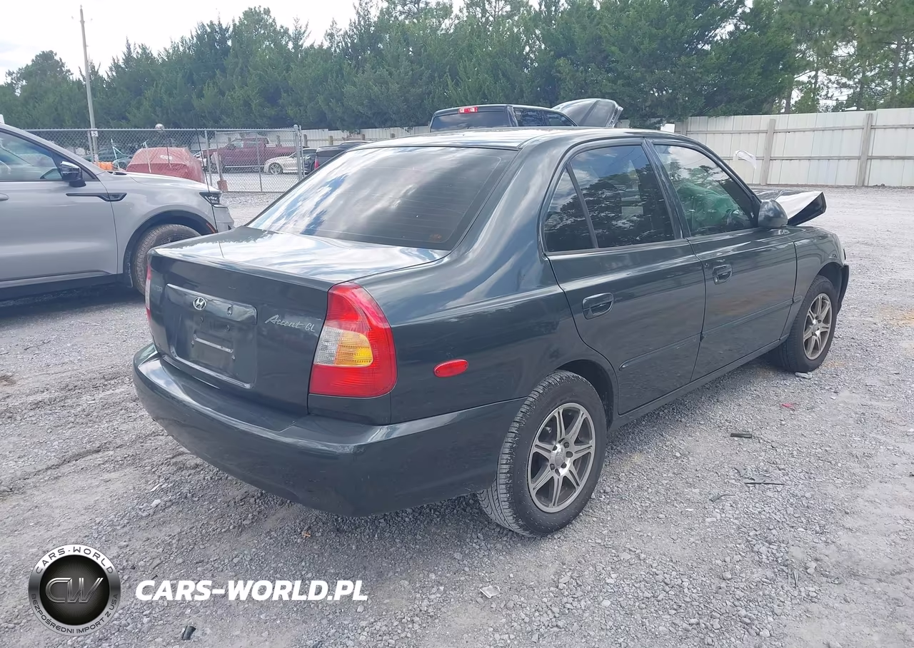 2002 Hyundai Accent Gl VIN:KMHCG45C42U398890 - 4