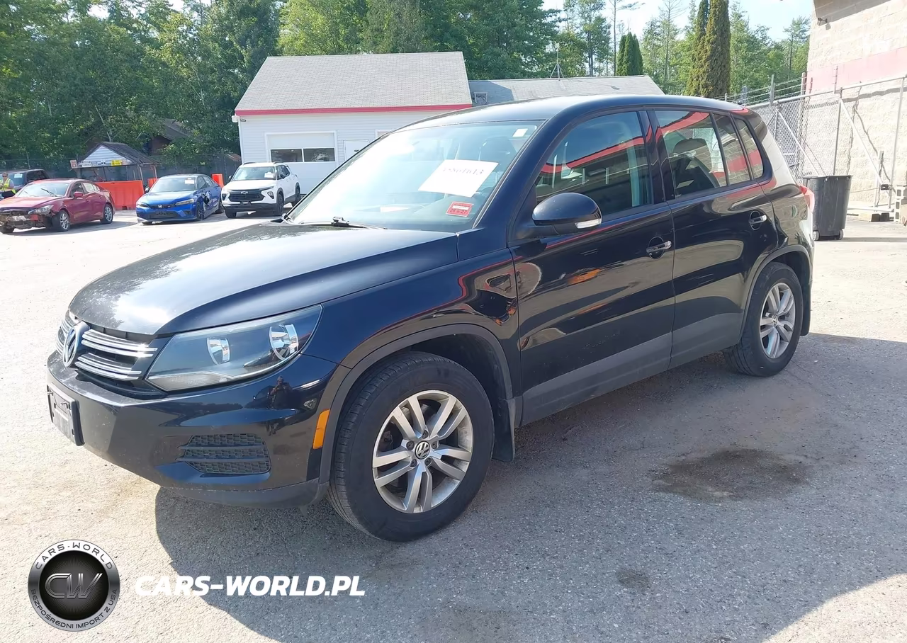2014 Volkswagen Tiguan S VIN:WVGBV3AXXEW518270 - 2