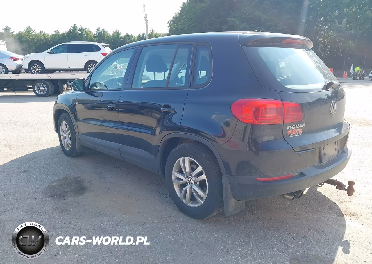 2014 Volkswagen Tiguan S VIN:WVGBV3AXXEW518270 - 3