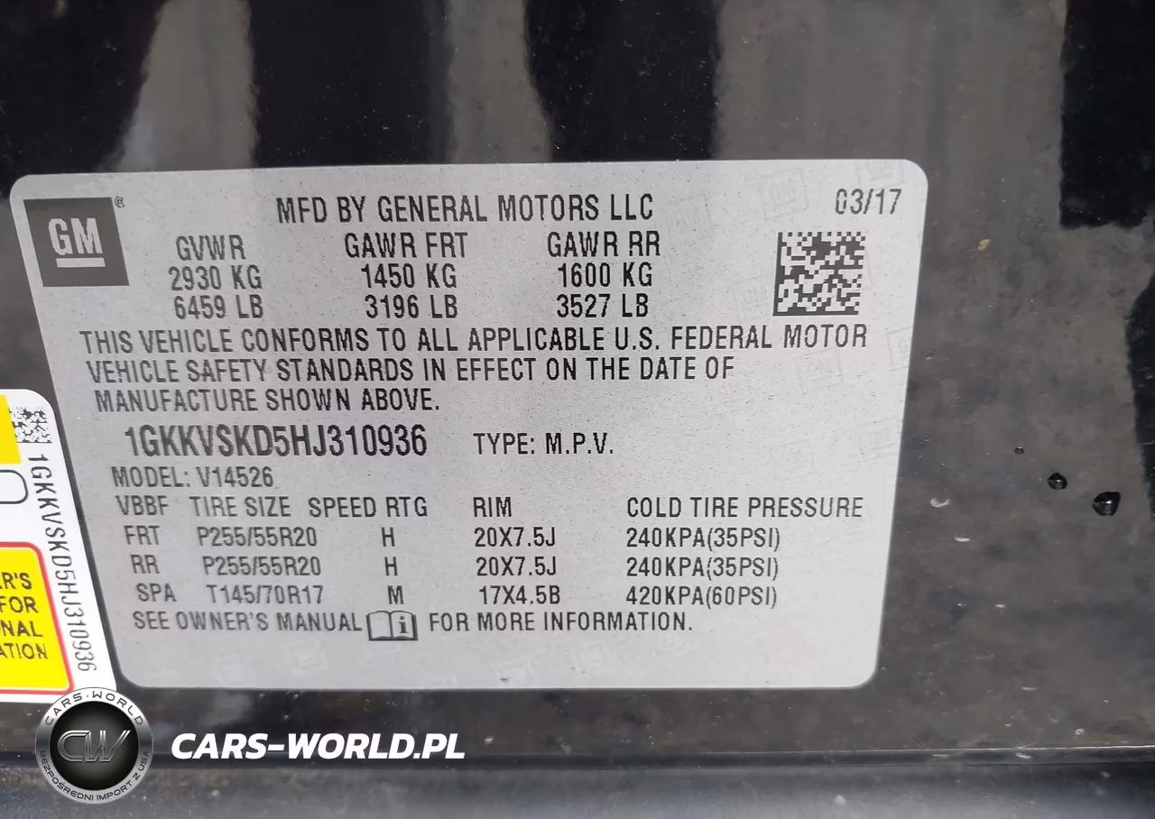 2017 GMC Acadia Limited VIN:1GKKVSKD5HJ310936 - 9