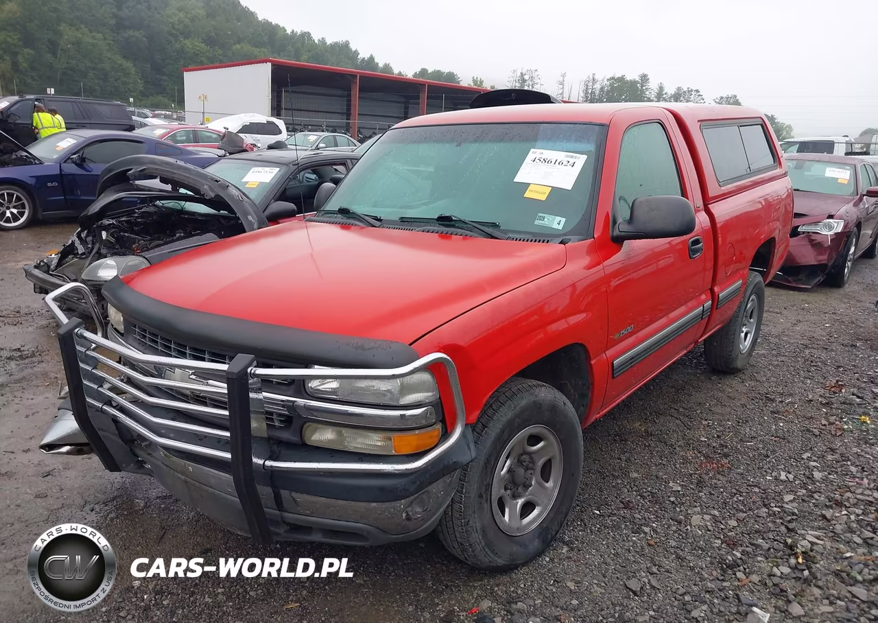 2002 Chevrolet Silverado 1500 VIN:1GCEK14V62Z170258 - 2