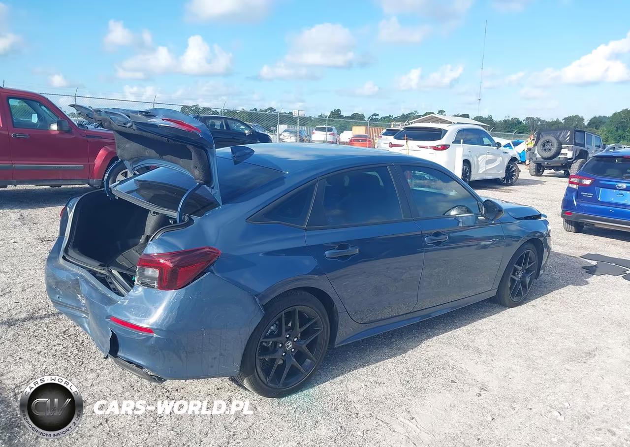 2025 Honda Civic Hybrid Sport-Sport Touring VIN:2HGFE4F82SH345546 - 4