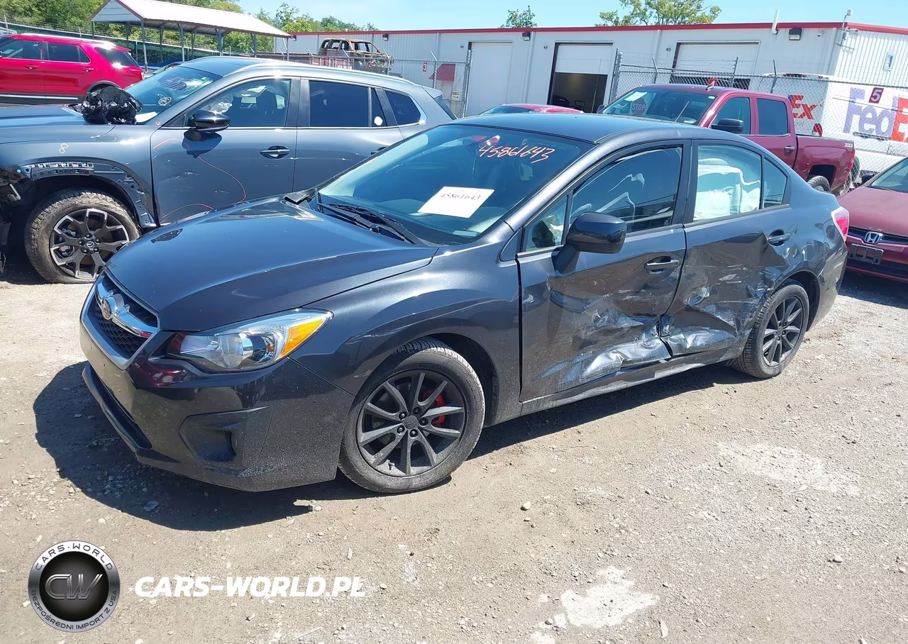 2014 SUBARU IMPREZA PREMIUM VIN:JF1GJAC6XEH010504 - 2