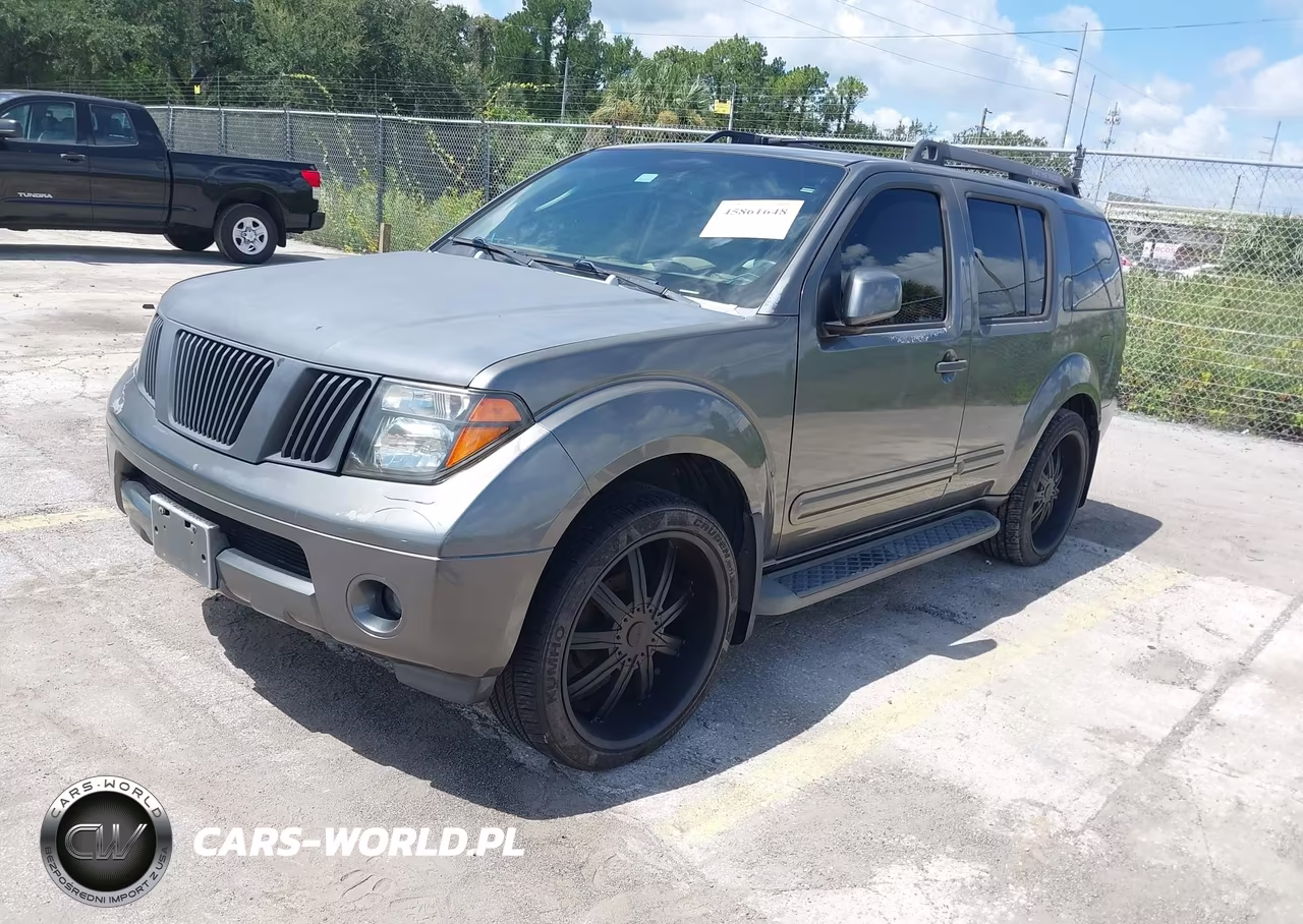 2007 Nissan Pathfinder Le VIN:5N1AR18W97C610363 - 2