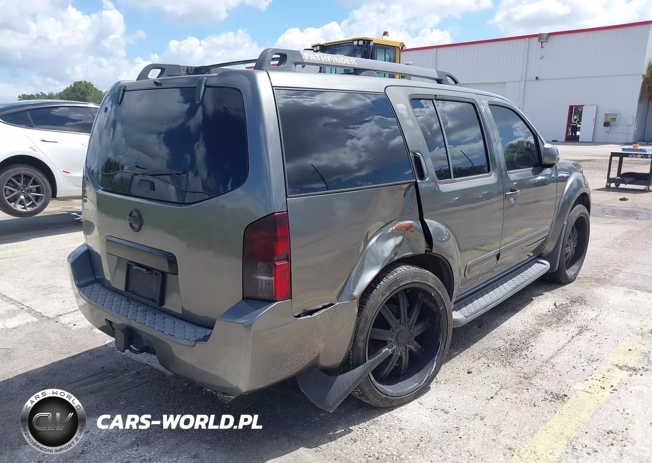 2007 Nissan Pathfinder Le VIN:5N1AR18W97C610363 - 4