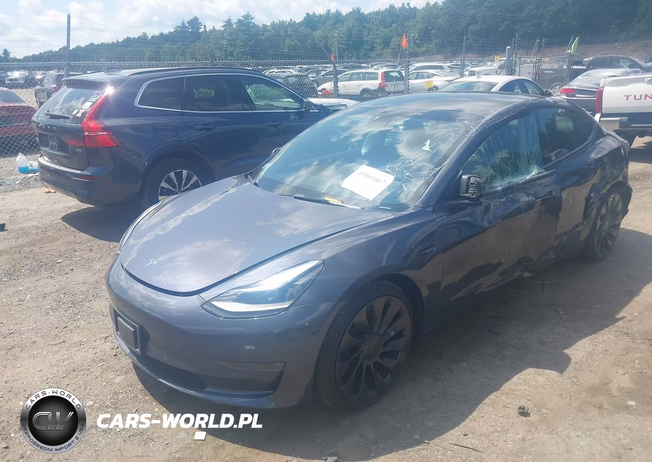 2022 Tesla Model 3 Performance Dual Motor All-Wheel Drive VIN:5YJ3E1EC6NF360311 - 2
