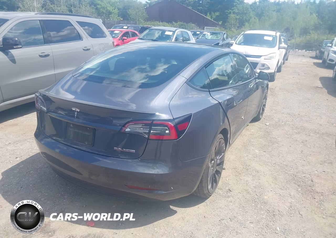 2022 Tesla Model 3 Performance Dual Motor All-Wheel Drive VIN:5YJ3E1EC6NF360311 - 4