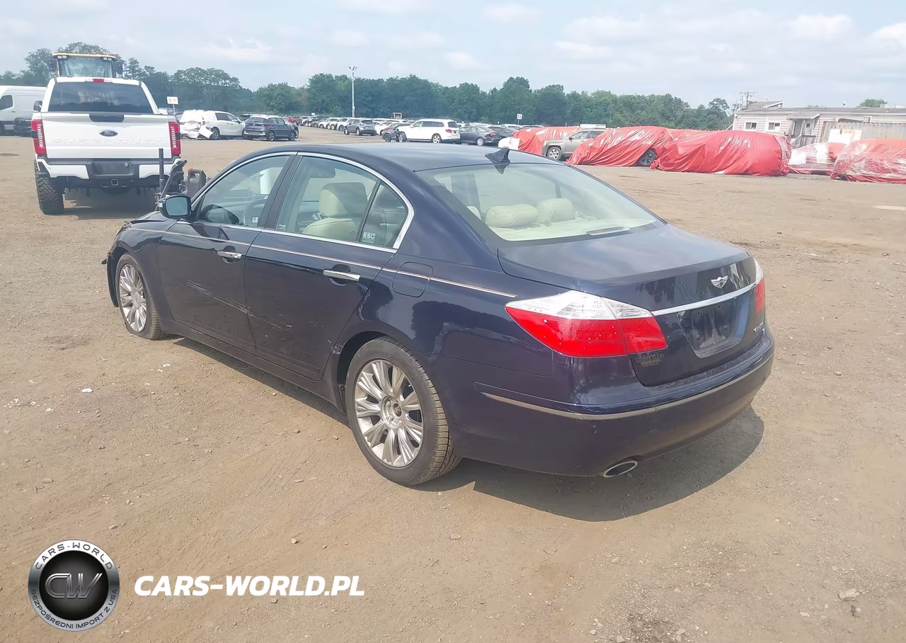 2009 Hyundai Genesis 3.8 VIN:KMHGC46E09U017933 - 3