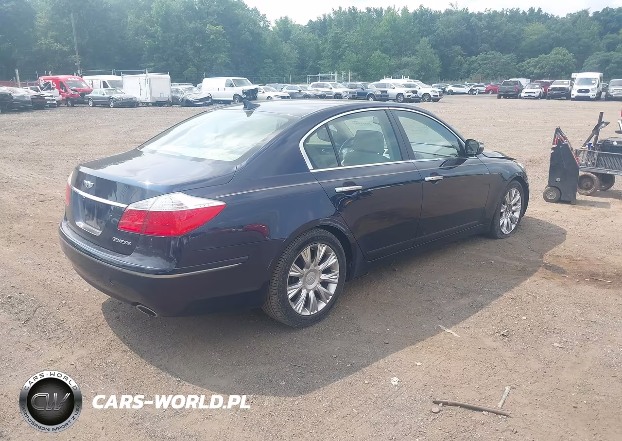 2009 Hyundai Genesis 3.8 VIN:KMHGC46E09U017933 - 4