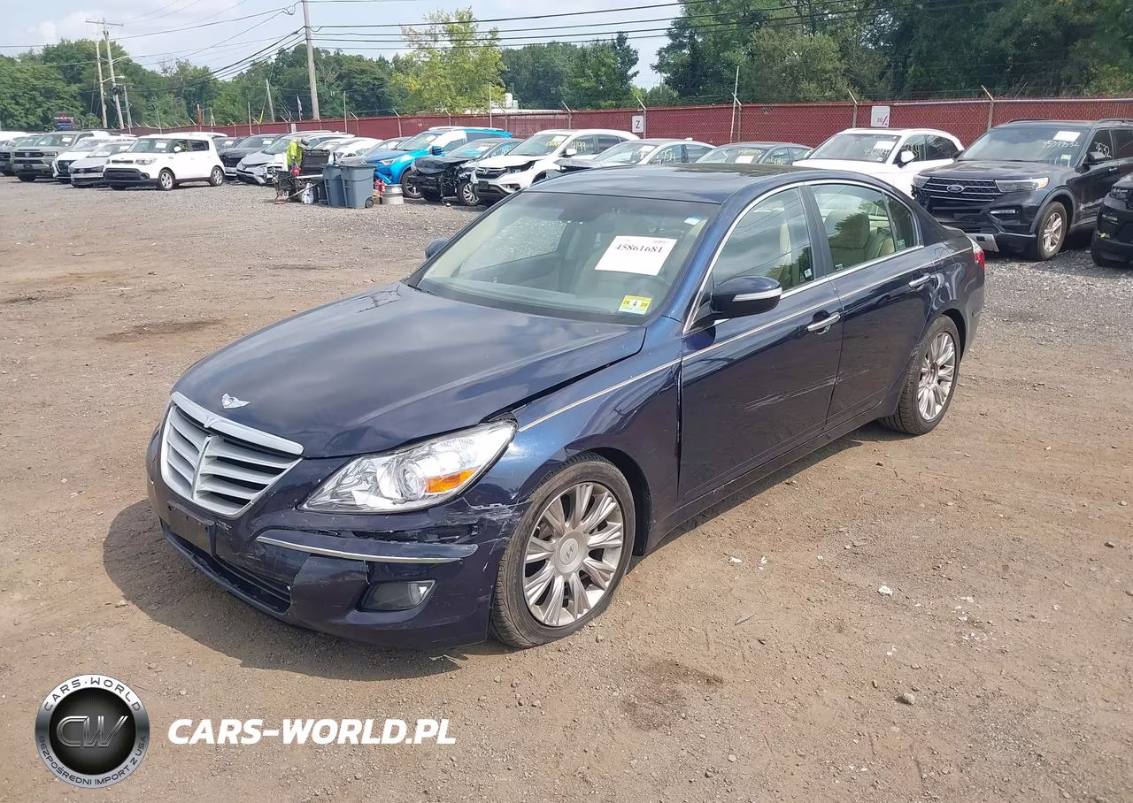 2009 Hyundai Genesis 3.8 VIN:KMHGC46E09U017933 - 6