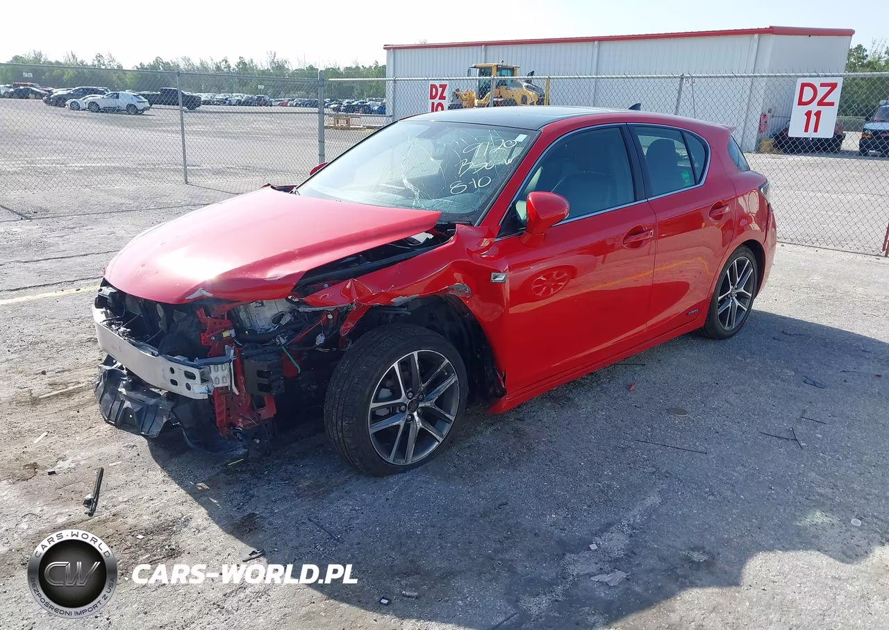 2016 Lexus Ct 200H VIN:JTHKD5BH6G2259120 - 2
