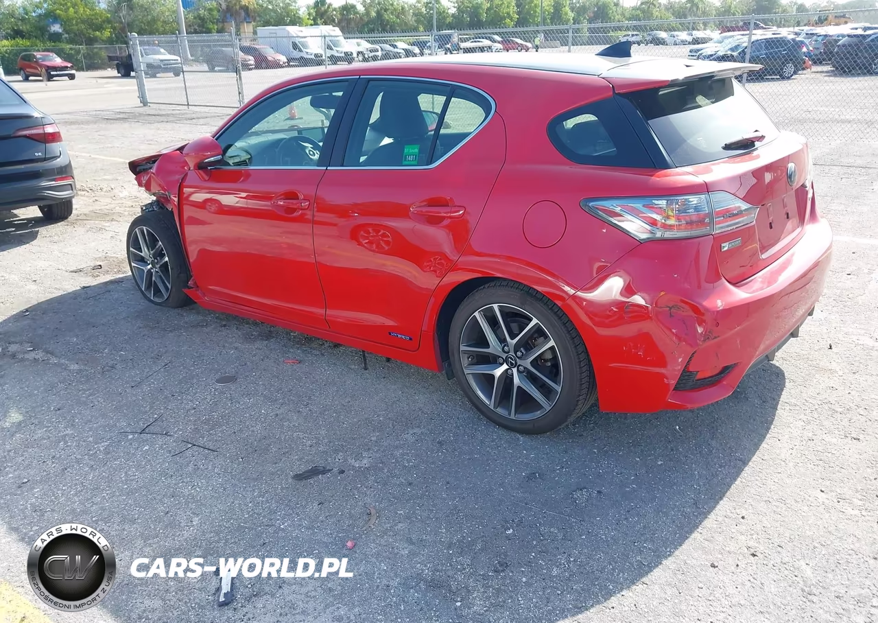 2016 Lexus Ct 200H VIN:JTHKD5BH6G2259120 - 3