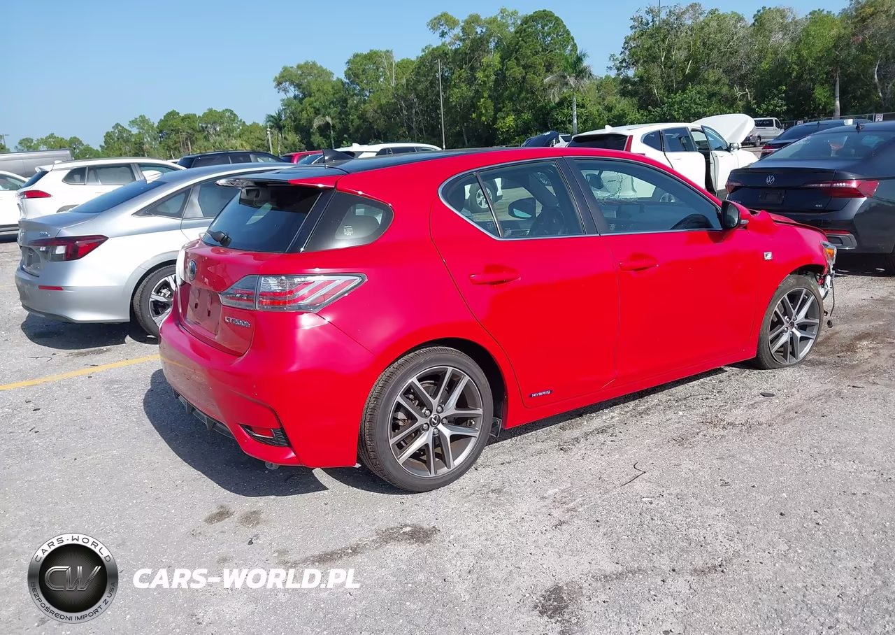 2016 Lexus Ct 200H VIN:JTHKD5BH6G2259120 - 4