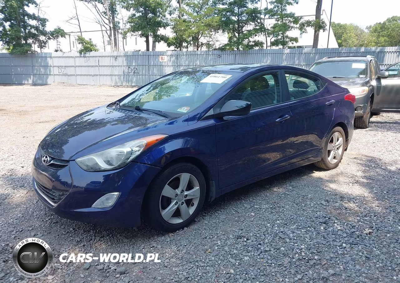 2013 Hyundai Elantra Gls VIN:5NPDH4AE1DH413985 - 2