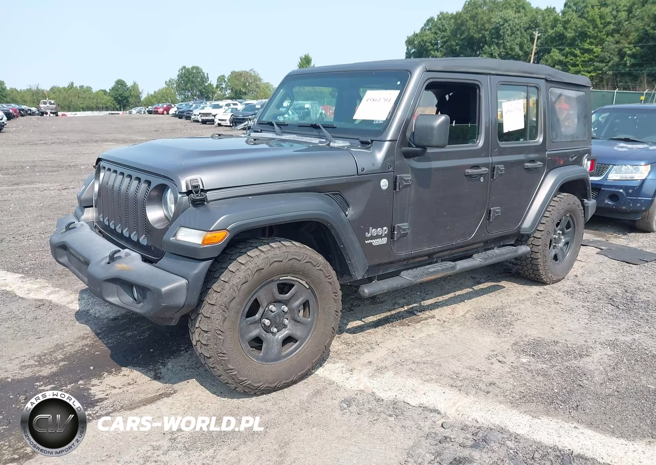 2018 Jeep Wrangler Unlimited Sport 4X4 VIN:1C4HJXDG8JW273525 - 2