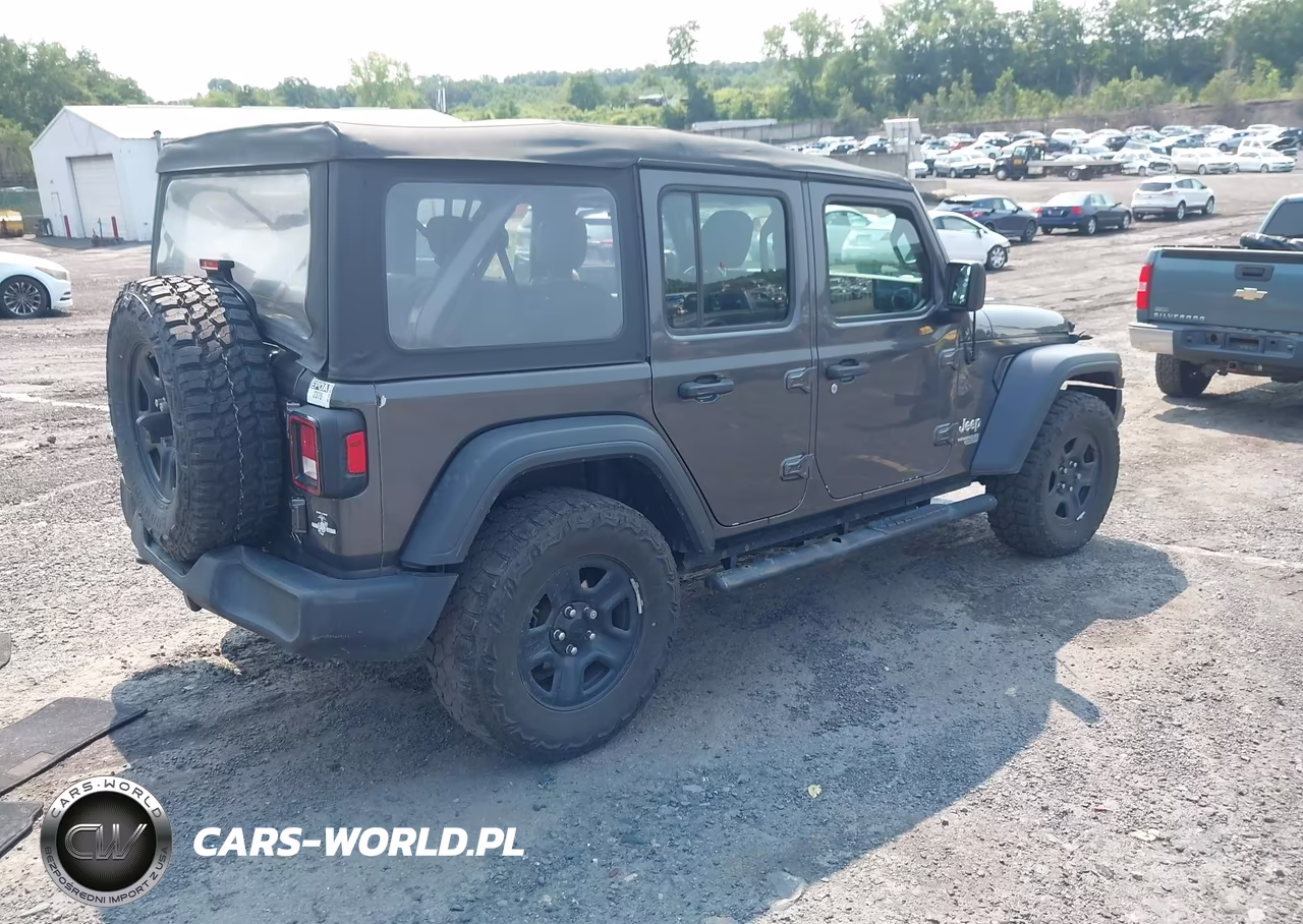 2018 Jeep Wrangler Unlimited Sport 4X4 VIN:1C4HJXDG8JW273525 - 4