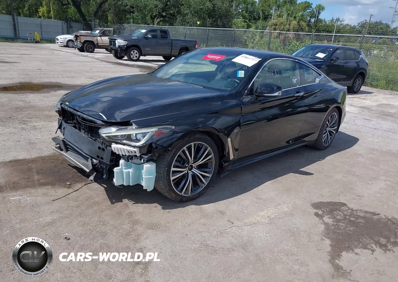 2018 Infiniti Q60 3.0T Luxe VIN:JN1EV7EL8JM392936 - 2