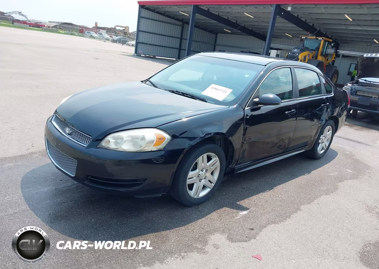 2013 Chevrolet Impala Lt VIN:2G1WG5E36D1263859 - 2