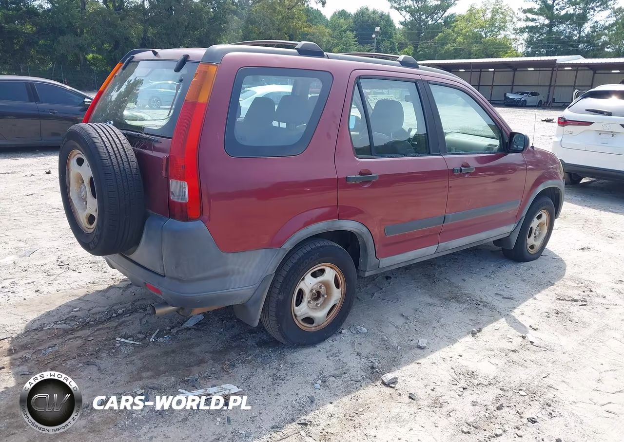 2004 Honda Cr-V Lx VIN:SHSRD68414U200505 - 4