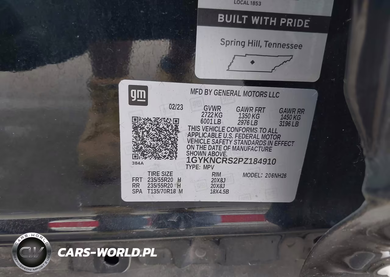 2023 Cadillac Xt5 Fwd Premium Luxury VIN:1GYKNCRS2PZ184910 - 9