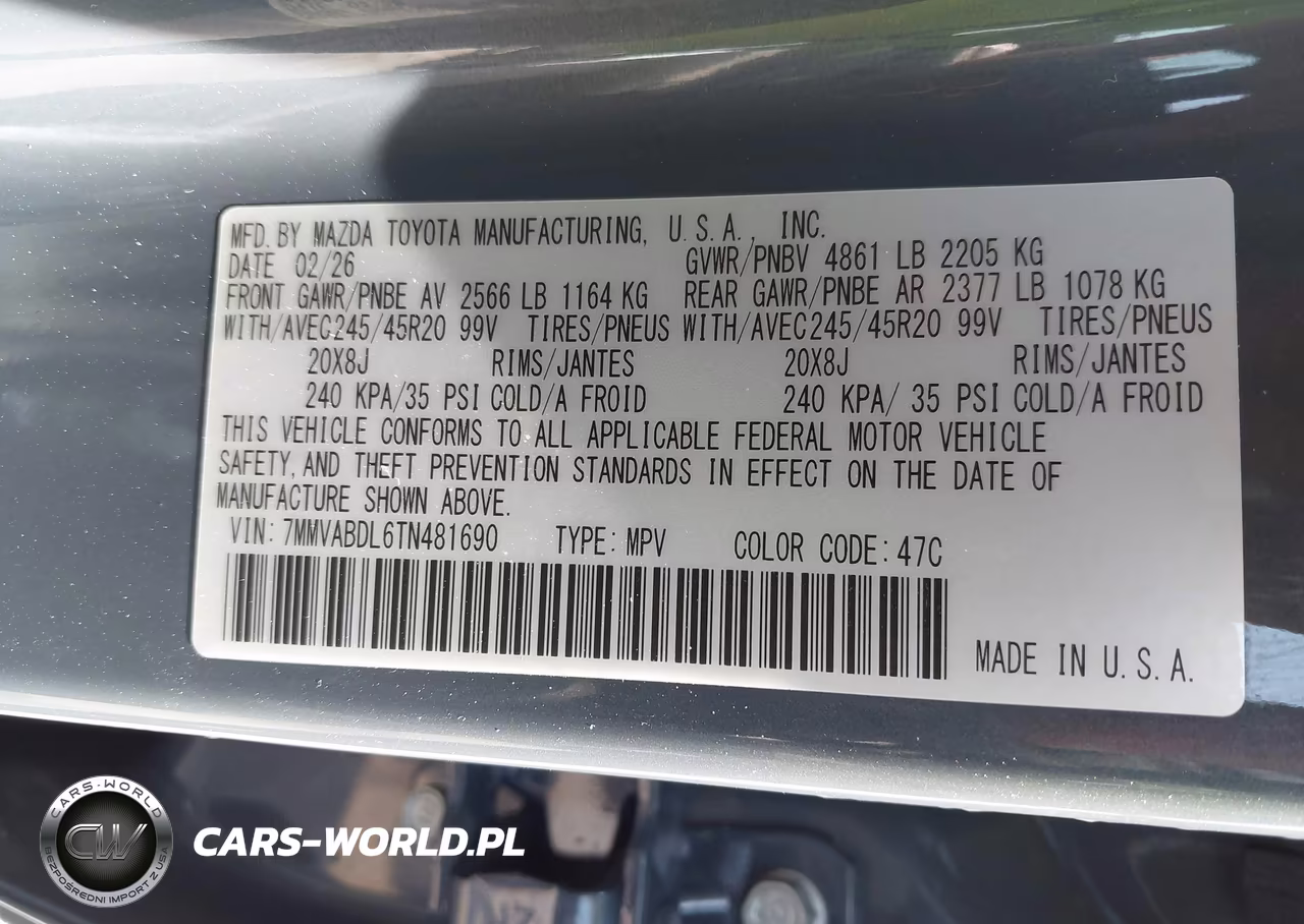 2026 Mazda Cx-50 2.5 S Premium VIN:7MMVABDL6TN481690 - 9