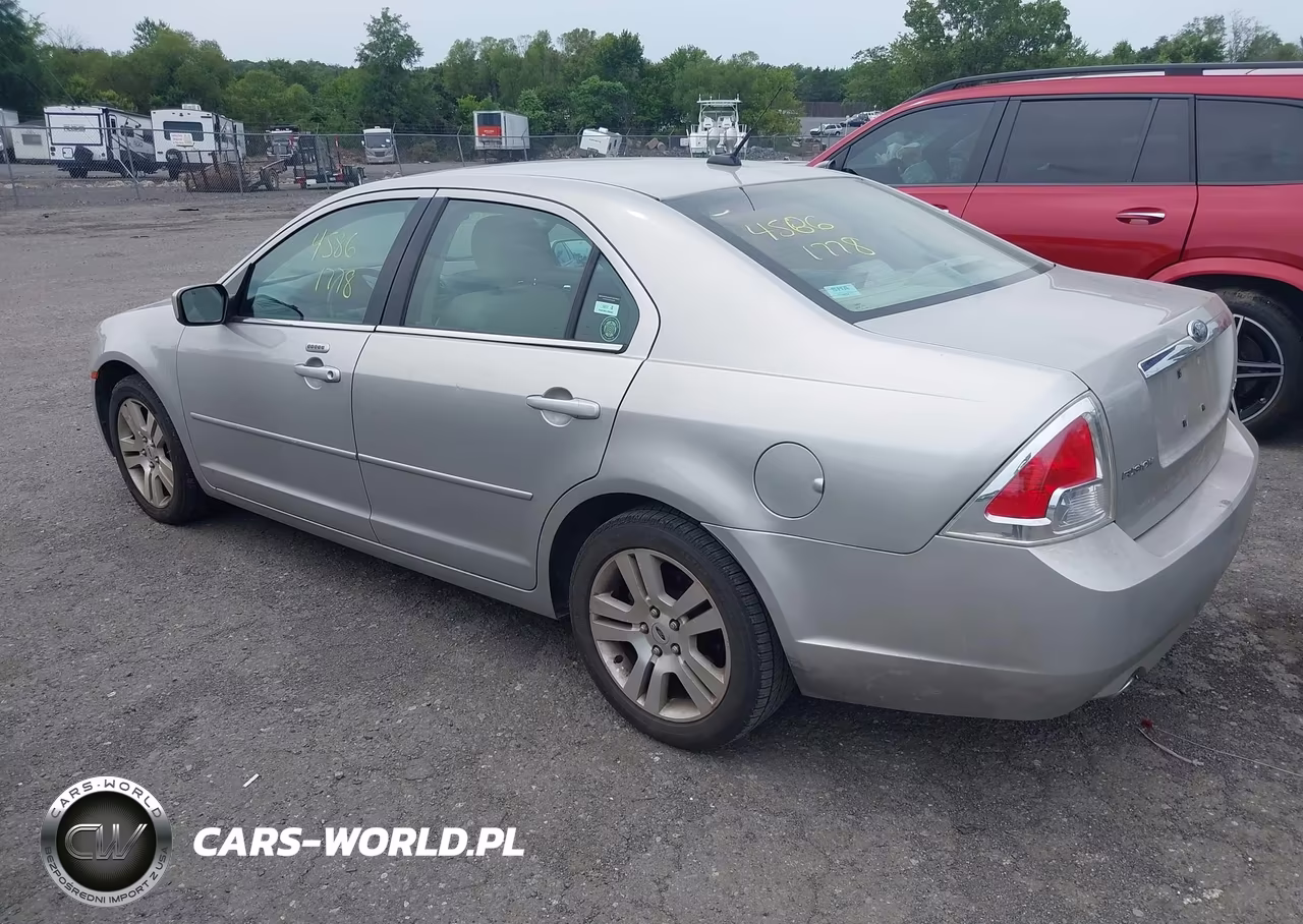 2008 Ford Fusion Sel VIN:3FAHP081X8R168046 - 3