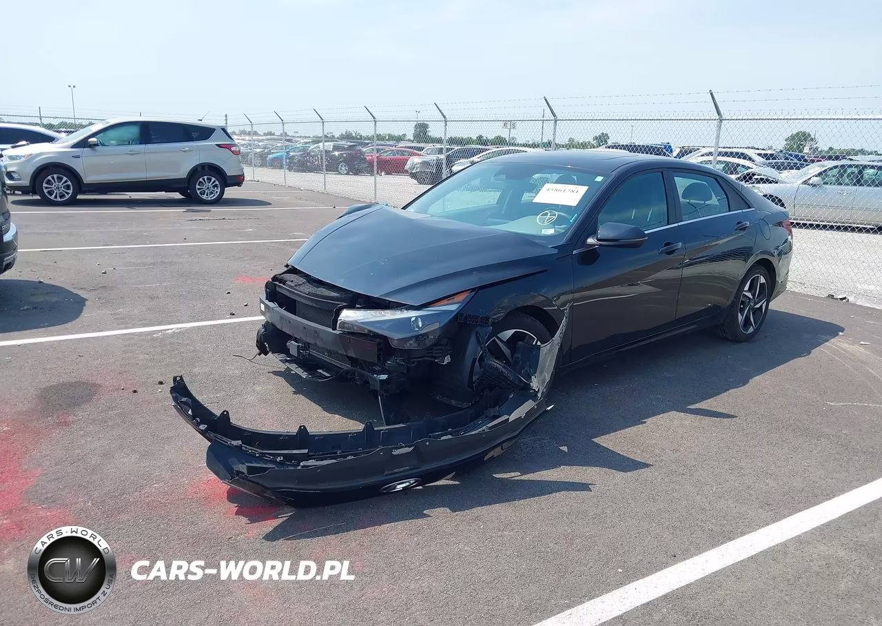 2021 Hyundai Elantra Sel VIN:5NPLN4AG0MH005127 - 2