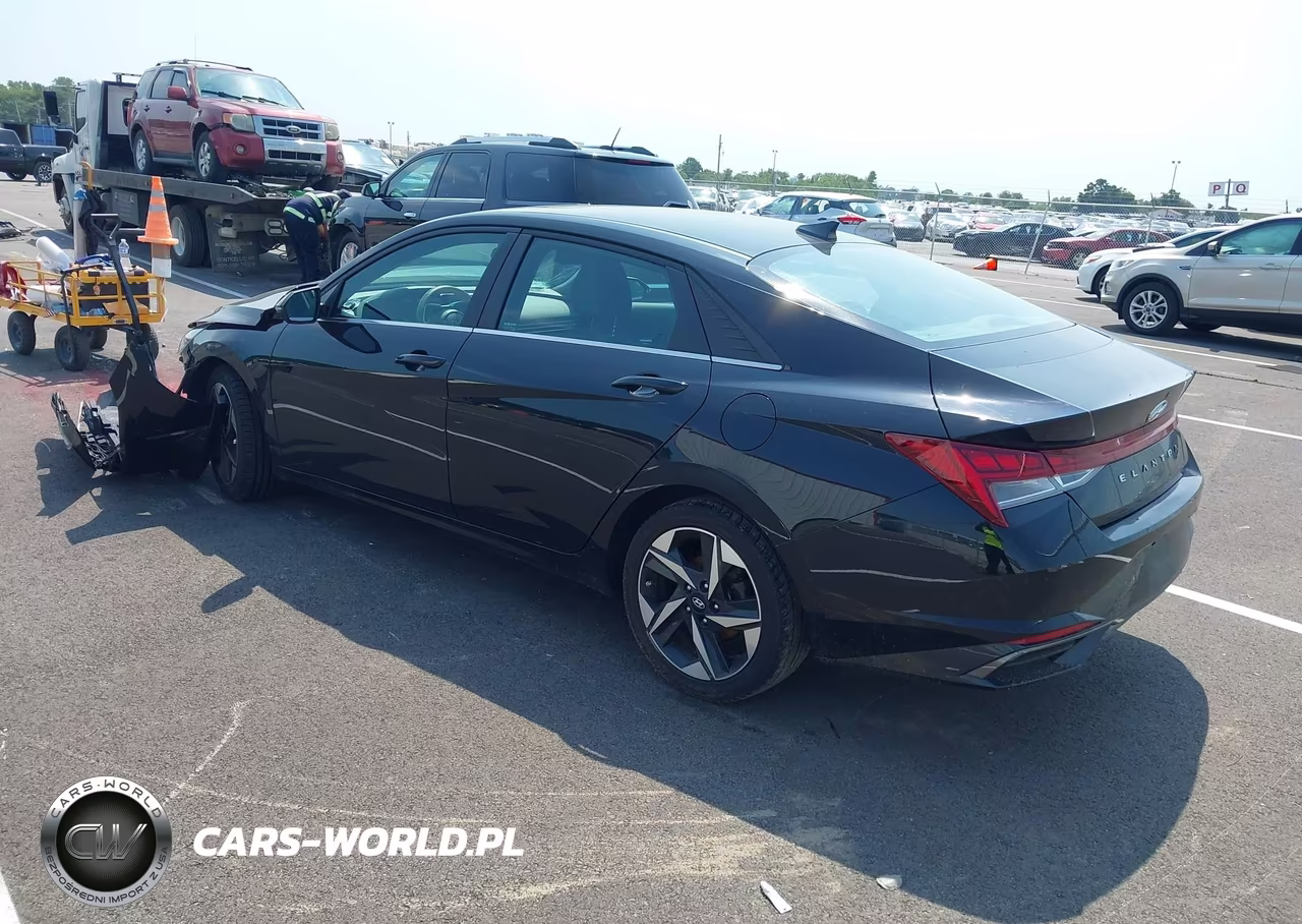 2021 Hyundai Elantra Sel VIN:5NPLN4AG0MH005127 - 3