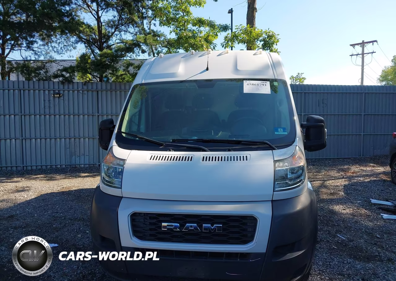 2020 Ram Promaster 2500 High Roof 159 Wb VIN:3C6TRVDGXLE137960 - 12