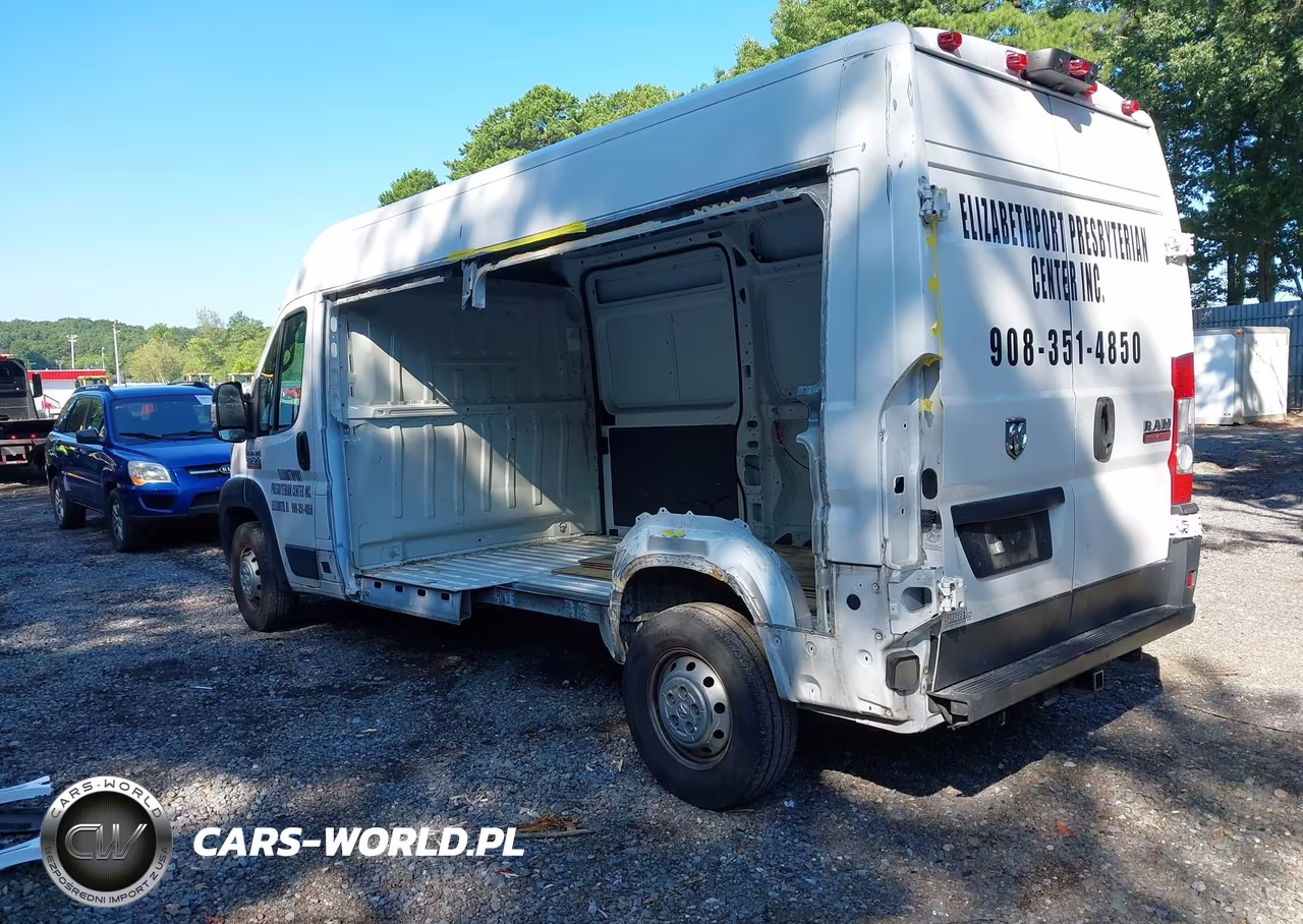 2020 Ram Promaster 2500 High Roof 159 Wb VIN:3C6TRVDGXLE137960 - 3