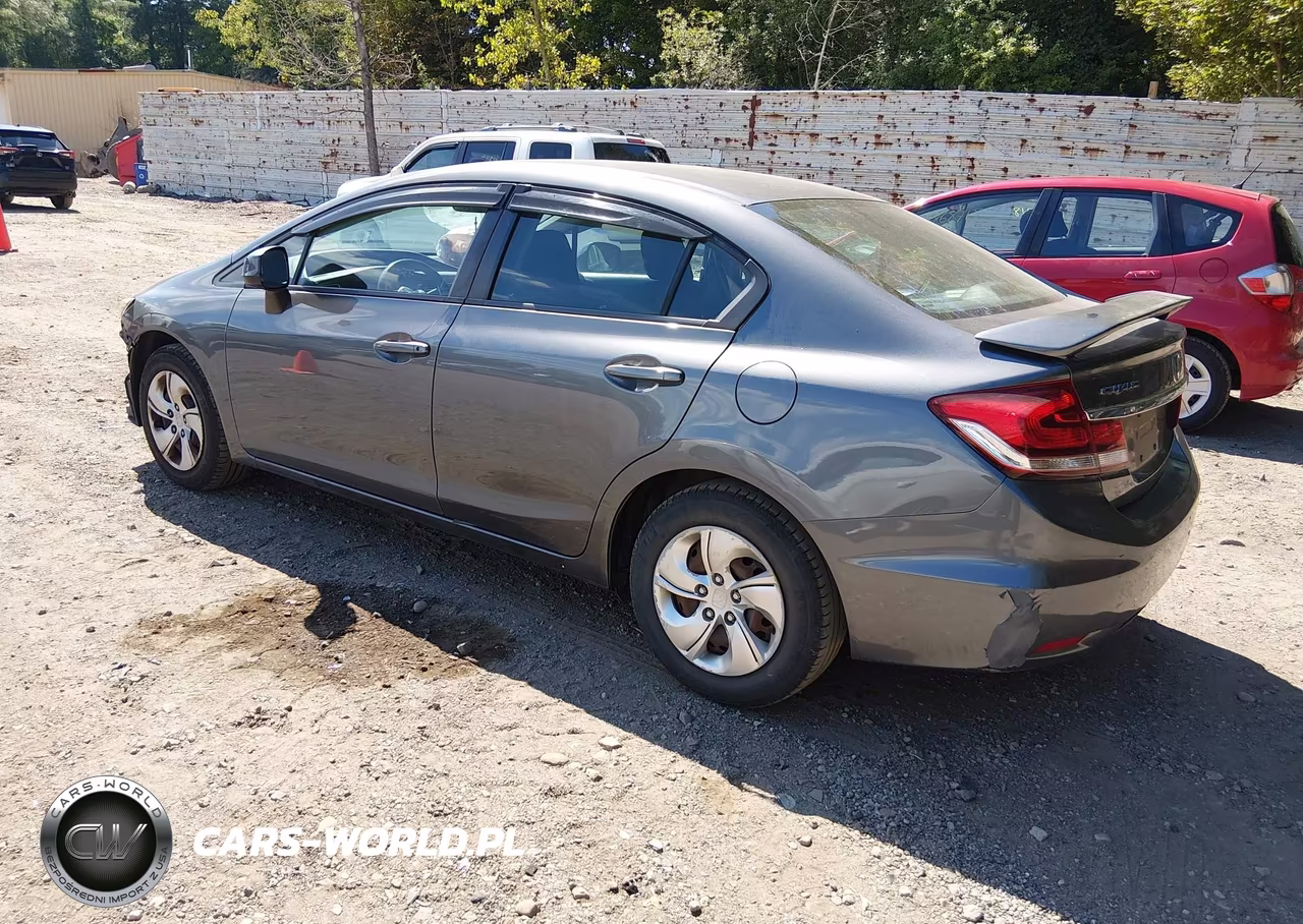 2013 Honda Civic Lx VIN:2HGFB2F5XDH581724 - 3