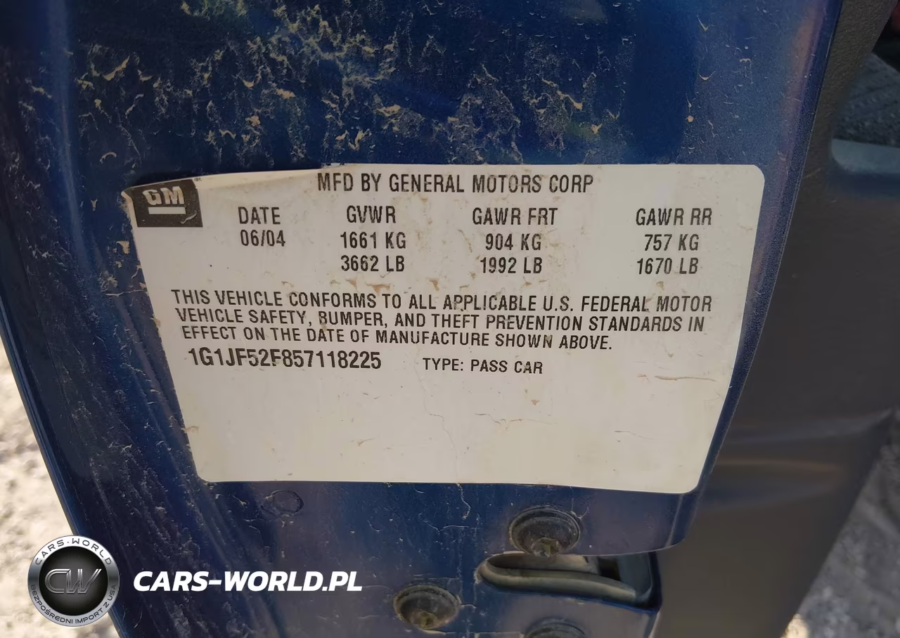 2005 Chevrolet Cavalier Ls VIN:1G1JF52F857118225 - 9