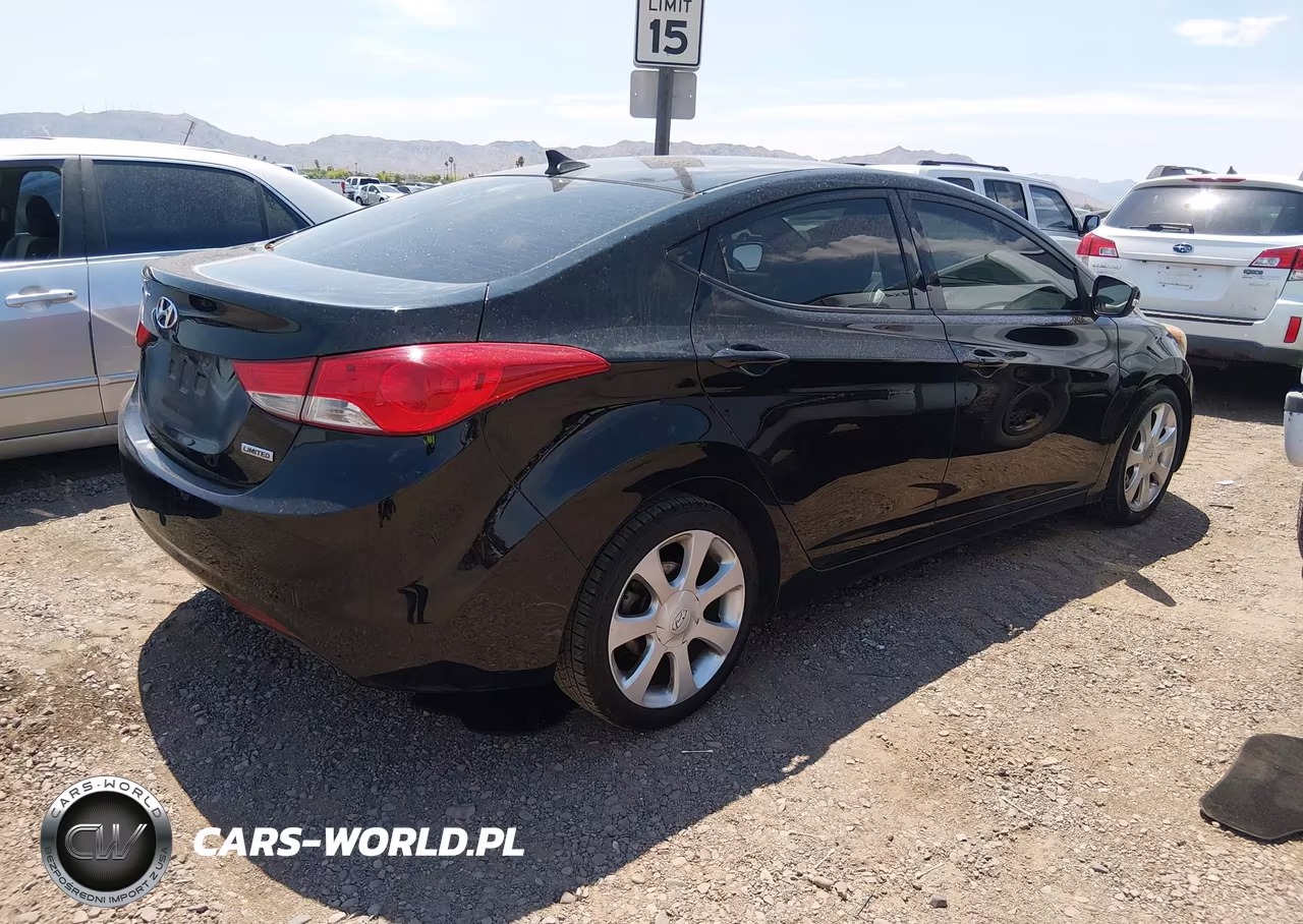 2012 Hyundai Elantra Limited (Ulsan Plant) VIN:KMHDH4AE0CU212112 - 4
