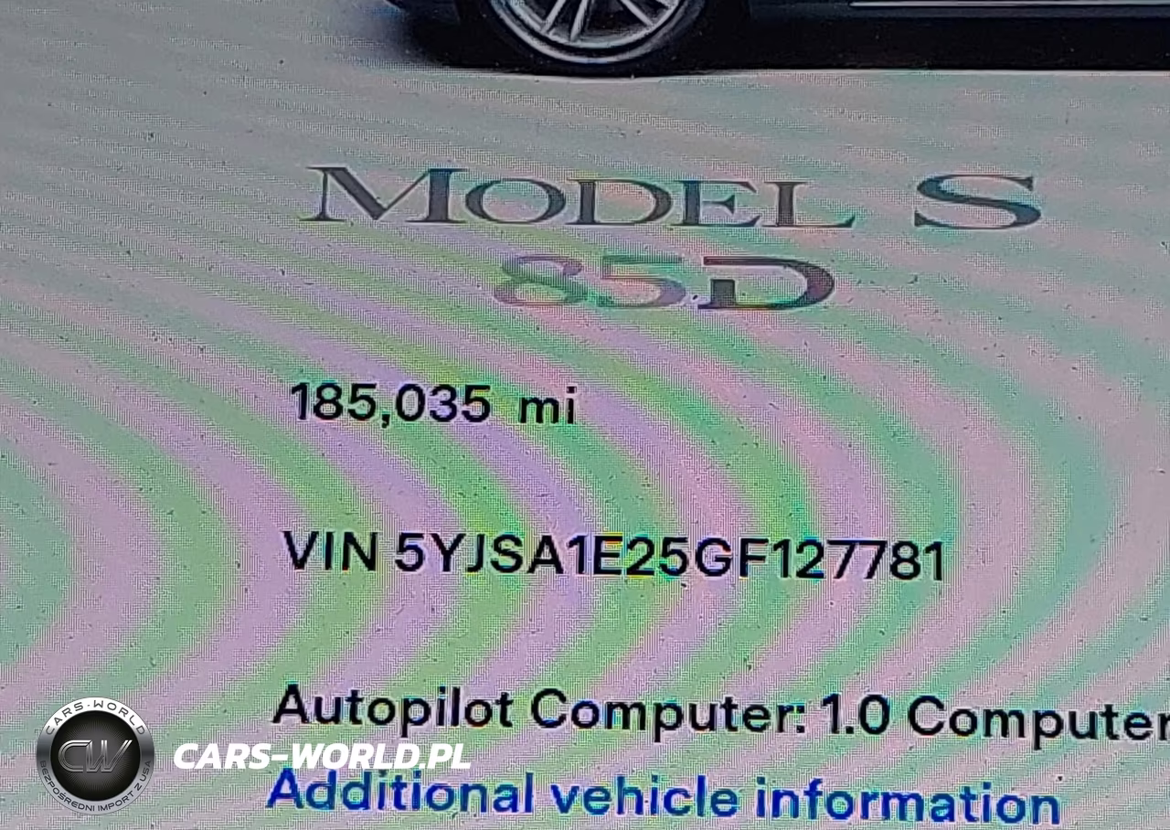 2016 Tesla Model S 60D-70D-75D-85D-90D VIN:5YJSA1E25GF127781 - 14