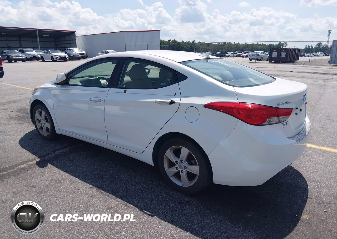 2012 Hyundai Elantra Gls VIN:5NPDH4AE1CH097048 - 3