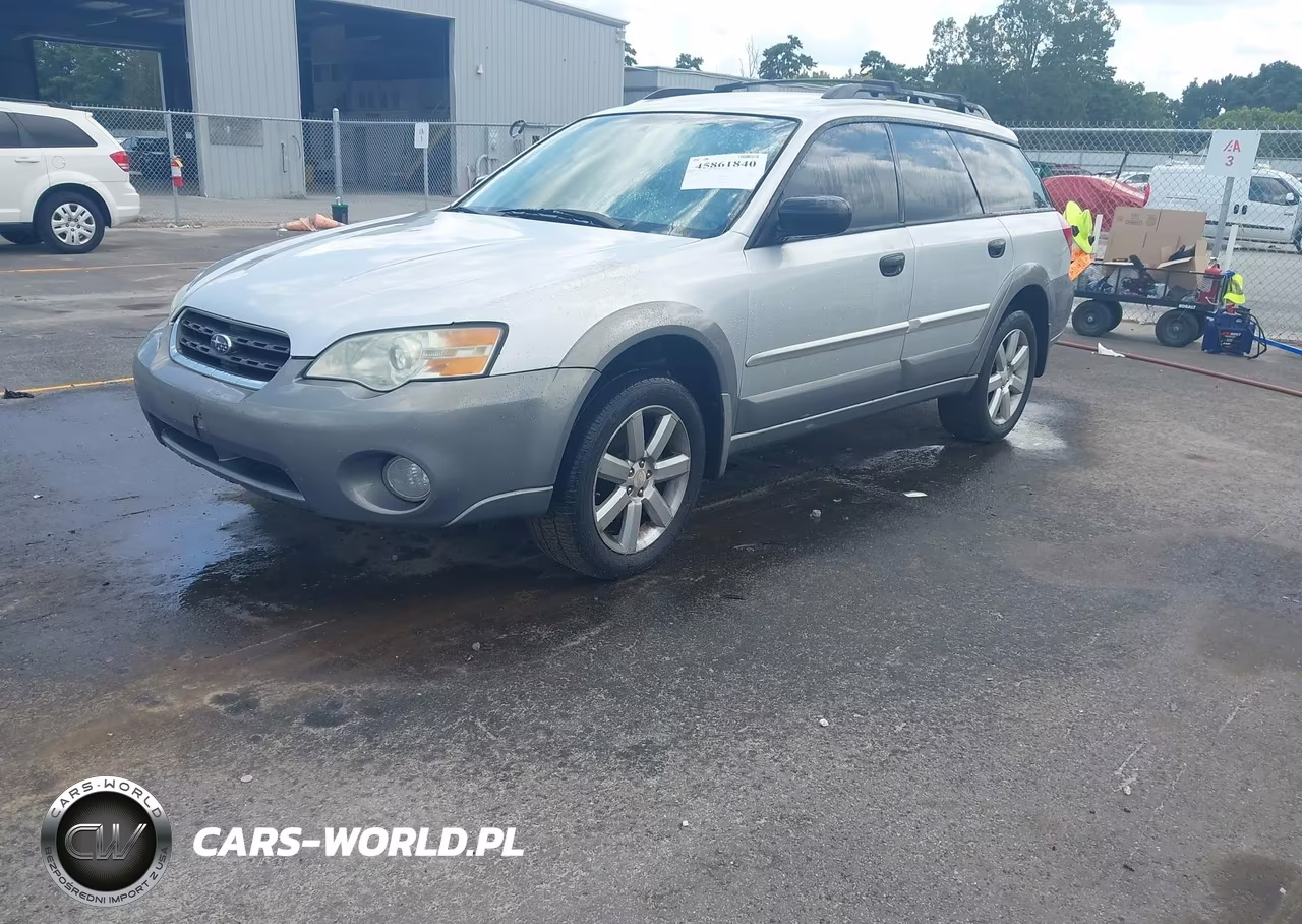 2006 Subaru Outback 2.5I VIN:4S4BP61C167329656 - 2