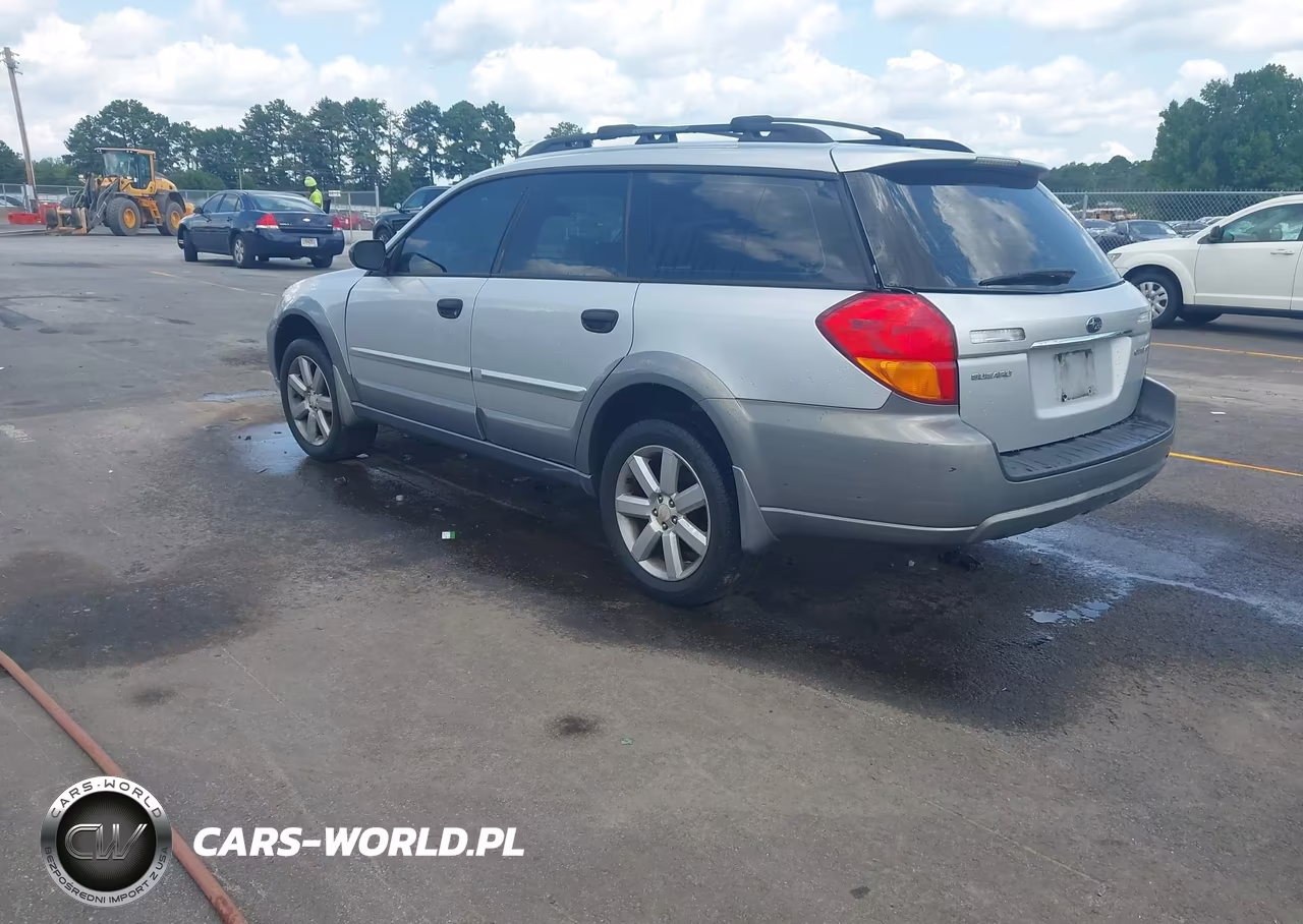 2006 Subaru Outback 2.5I VIN:4S4BP61C167329656 - 3