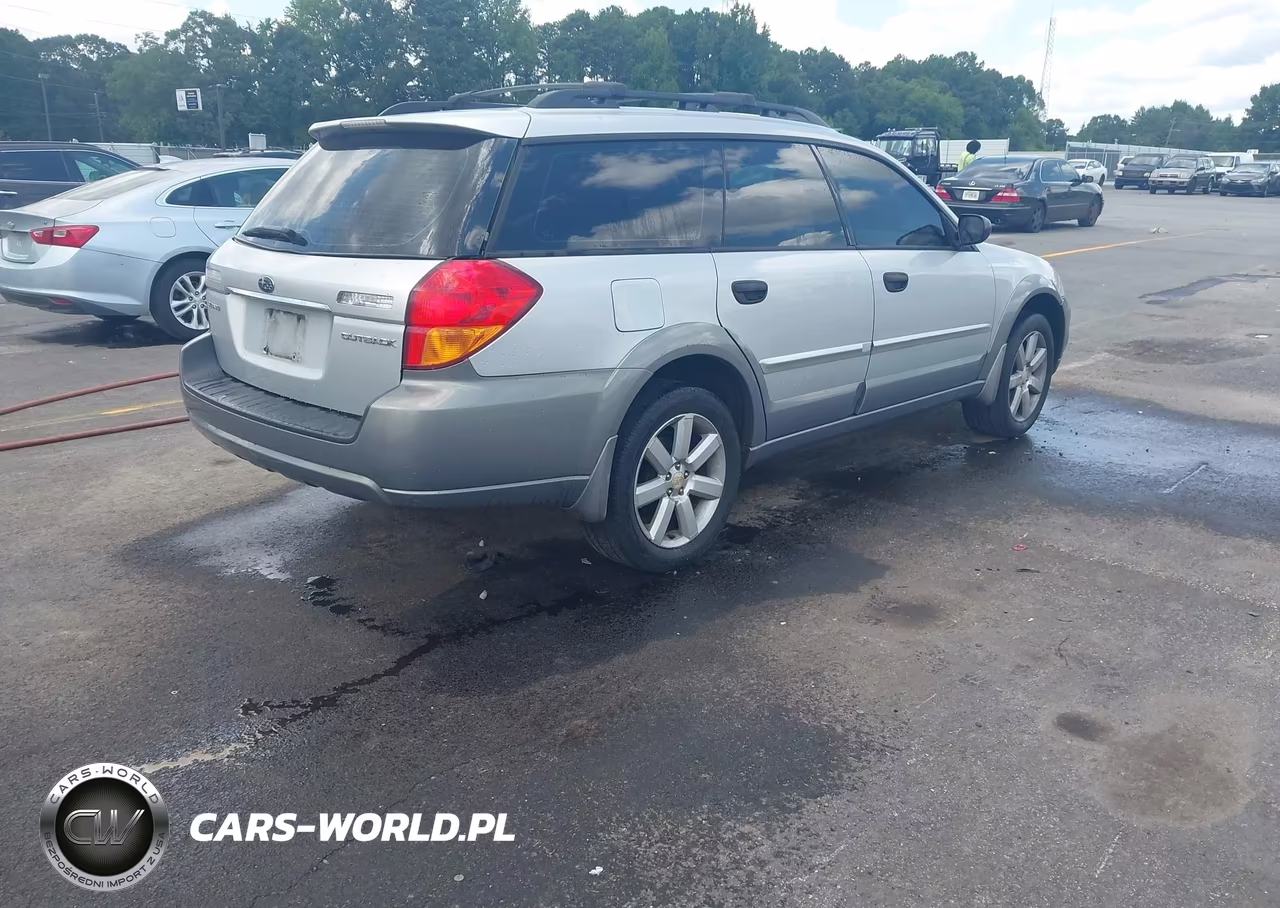 2006 Subaru Outback 2.5I VIN:4S4BP61C167329656 - 4