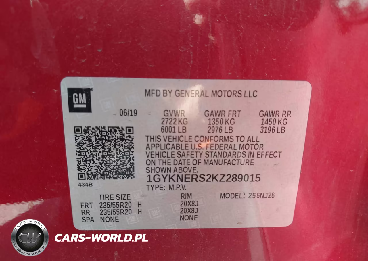 2019 Cadillac Xt5 Premium Luxury VIN:1GYKNERS2KZ289015 - 9
