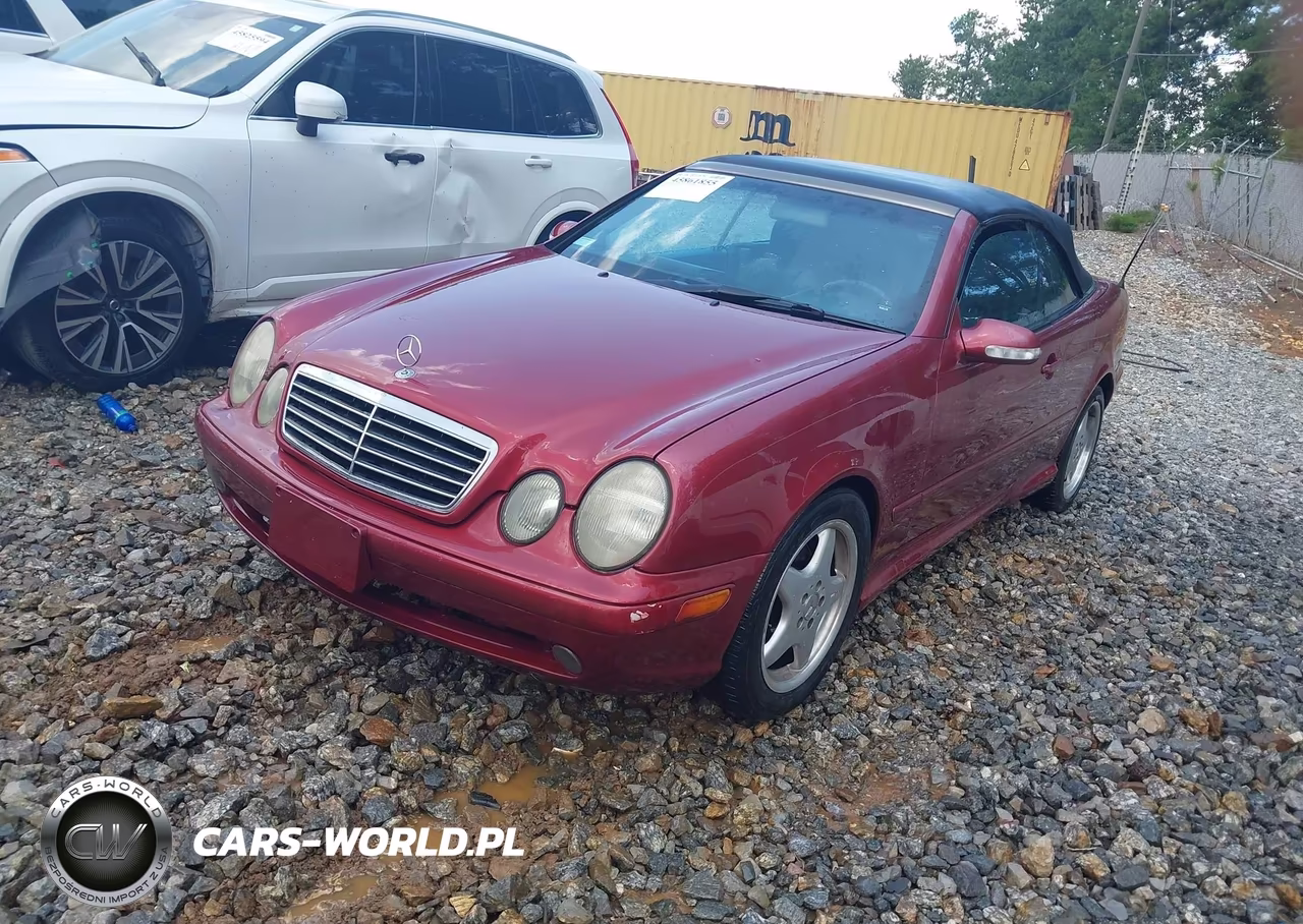 2003 Mercedes-Benz Clk 430 VIN:WDBLK70GX3T140958 - 2