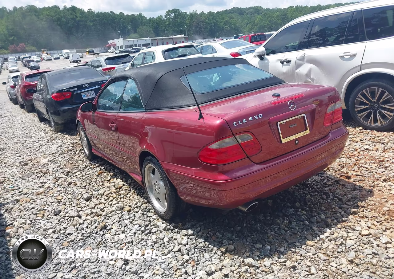 2003 Mercedes-Benz Clk 430 VIN:WDBLK70GX3T140958 - 3