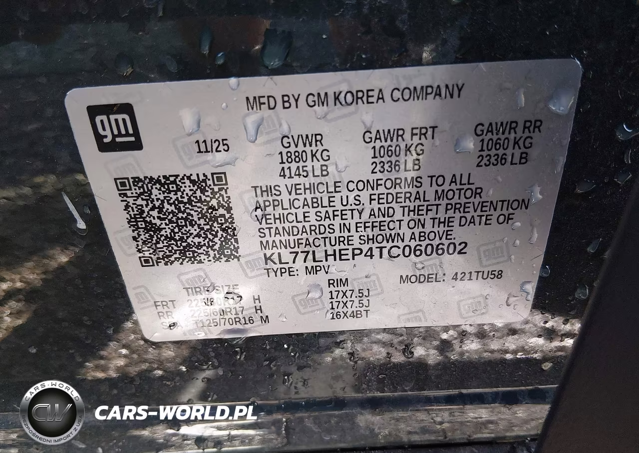 2026 Chevrolet Trax Fwd Lt VIN:KL77LHEP4TC060602 - 9