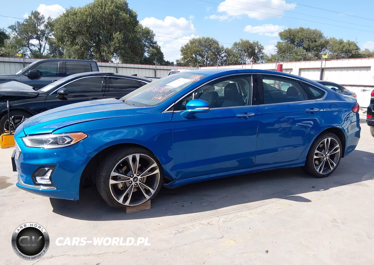 2020 Ford Fusion Titanium VIN:3FA6P0D97LR193417 - 14