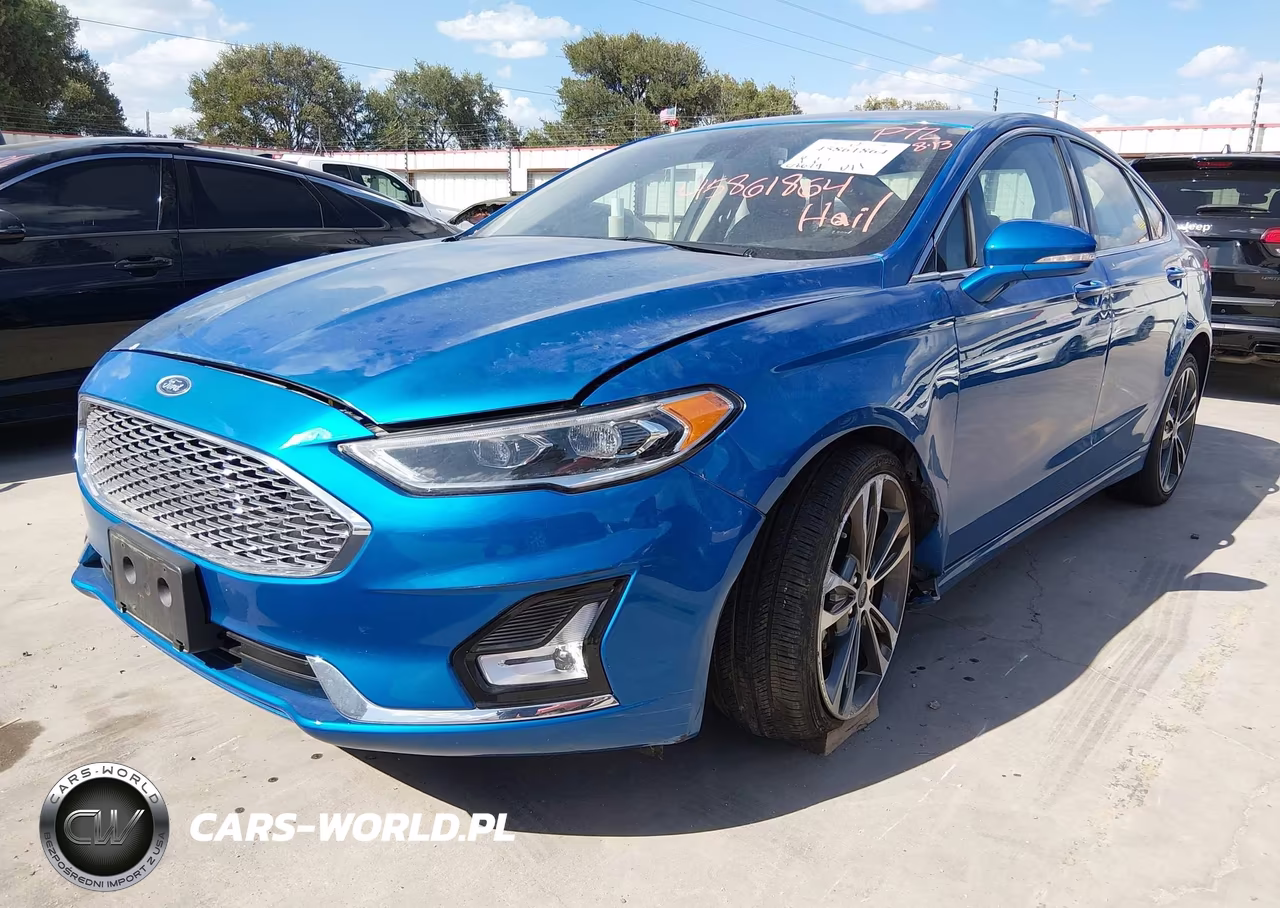 2020 Ford Fusion Titanium VIN:3FA6P0D97LR193417 - 2
