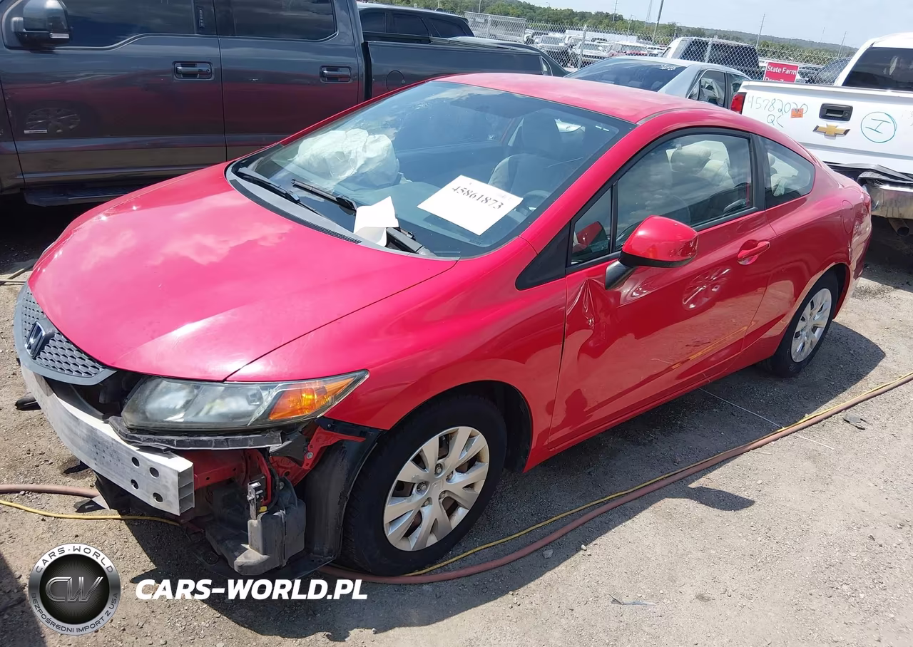 2012 Honda Civic Lx VIN:2HGFG3B54CH553820 - 2