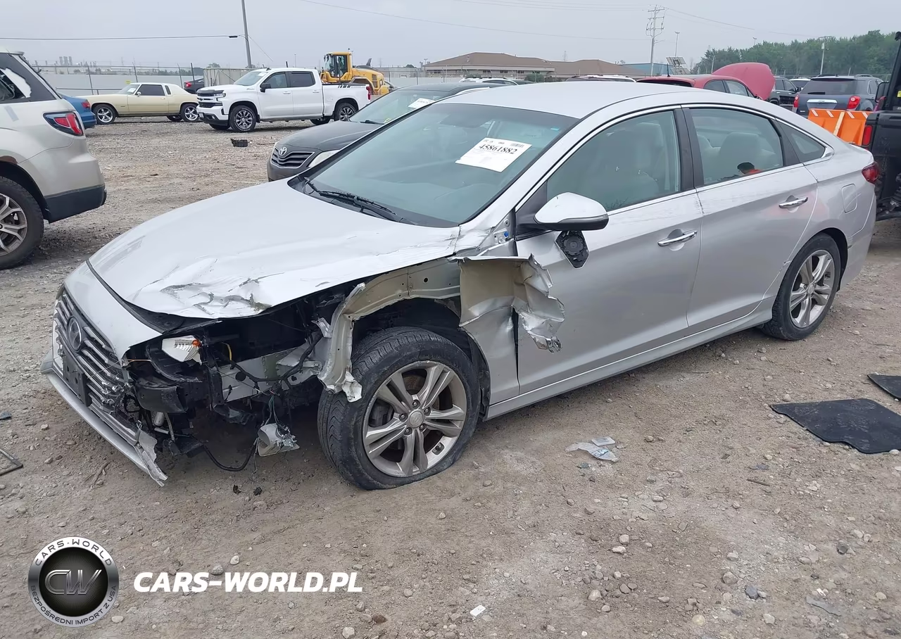 2018 Hyundai Sonata Sel VIN:5NPE34AF0JH609391 - 2