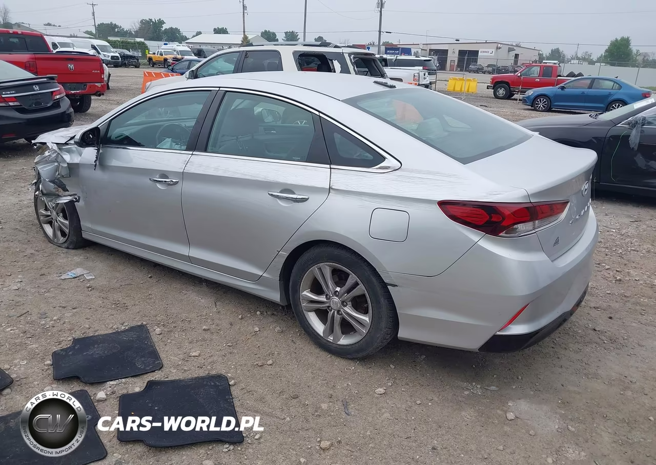 2018 Hyundai Sonata Sel VIN:5NPE34AF0JH609391 - 3