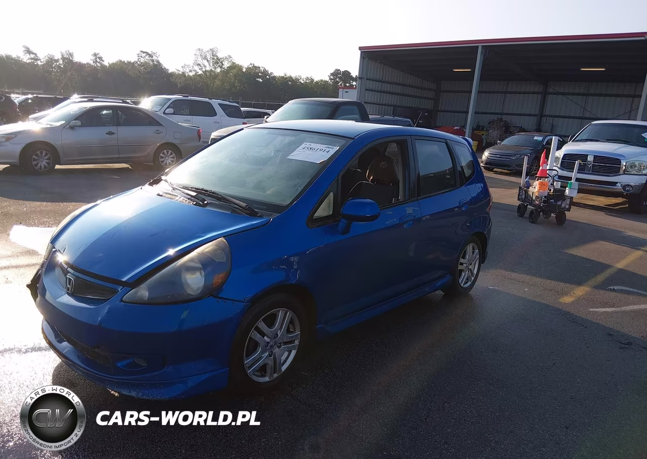 2007 Honda Fit Sport VIN:JHMGD38667S030873 - 2