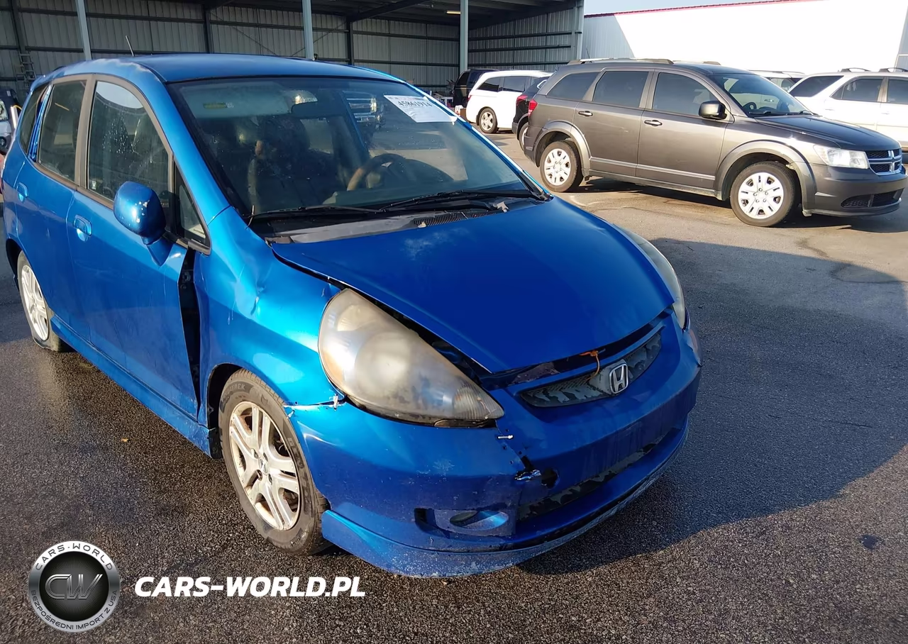 2007 Honda Fit Sport VIN:JHMGD38667S030873 - 6